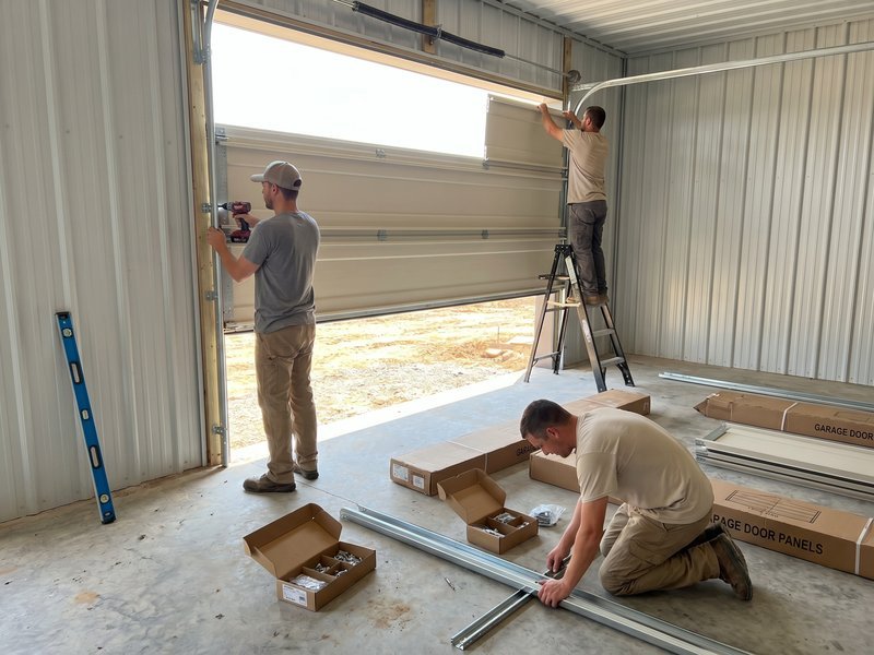 New Garage Door Installation Gulf Line Garage Door Expert